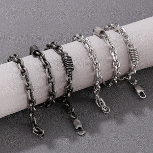 Punk Hip-Hop Men's Stainless Steel Locomotive Pattern <strong>Link</strong> <strong>Chian</strong> Necklace - Product Image 5