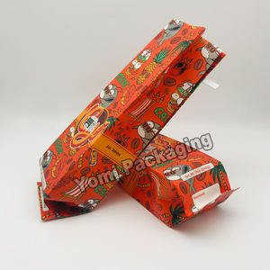 Sacs d'emballage personnalisés imprimés avec soufflet latéral, qualité alimentaire, thermoscellables, en plastique, pour le stockage des aliments pour animaux de compagnie - Product Image 2