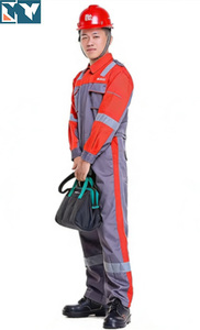 Factory Supply Attractive Price Hi-visibility <strong>Insulated</strong> Cotton Workwear <strong>Coverall</strong> - Product Image 5