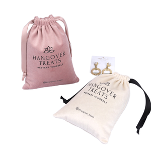 Luxury Drawstring Pouch Custom Velvet Bags Drawstring Envelope Dust Cover Linen Jewelry Pouches Canvas Gift Bag Dust - Product Image 5