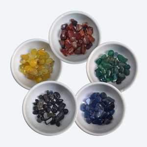 Pietre Decorative a Forma di Fiore <span class=keywords><strong>per</strong></span> Substrato Acquario e Letto <span class=keywords><strong>per</strong></span> <span class=keywords><strong>Piante</strong></span> Acquatiche, Pietre Colorate a Forma di Fiore <span class=keywords><strong>per</strong></span> Decorazione Vasi - Product Image 2