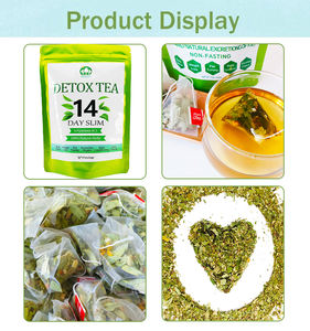 Хит продаж, 14-дневный Детокс, травяной чай для похудения для взрослых, Alibaba, подтвержденный собственной торговой маркой продавца с витаминами для похудения - Product Image 6