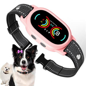 Collier <span class=keywords><strong>anti</strong></span>-aboiement à <span class=keywords><strong>puce</strong></span> AI pour petits <span class=keywords><strong>et</strong></span> grands chiens Smart Waterproof IP67 Rechargeable <span class=keywords><strong>Anti</strong></span> Faux Déclenchement Caractéristique Plastique rose - Product Image 1