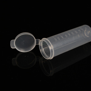 Kangzhijia Centrifuge <b>Tubes</b> 50ml Screw Top Round Bottom <b>Plastic</b> With Graduations For Lab Use - Product Image 1