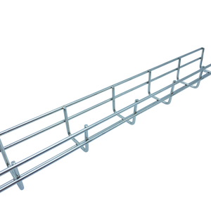 लेपित बिजली गैल्वेनाइज्ड स्टील वायर जाल केबल ट्रे प्रबंधन औद्योगिक नेटवर्क पुल निर्माण वायरिंग - Product Image 2