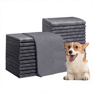 Tapis d'entraînement pour animaux de compagnie en gros, épais, jetables, absorbants, désodorisants, anti-urine, anti-fuites, non-tissés, en SAPPE et pâte de bois - Product Image 1