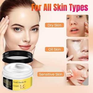 Crème réparatrice à la mucine d'<span class=keywords><strong>escargot</strong></span>, utilisation nocturne, hydratant pour le visage, vitamine C pour peaux sensibles, anti-rides, éclaircissant, cernes, raffermissant - Product Image 3