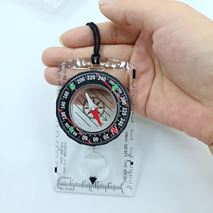 Nouveau produit - Équipement de <span class=keywords><strong>vélo</strong></span> d'extérieur, boussole imperméable, pointeur de <span class=keywords><strong>carte</strong></span>, cadran, affichage luminescent, acrylique vert, randonnée, camping, emballage - Product Image 3
