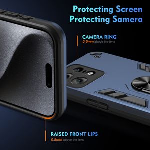 Étui de protection antichoc pour appareil photo PC dur avec étui de téléphone en métal pour Motorola <span class=keywords><strong>Moto</strong></span> <span class=keywords><strong>Edge</strong></span> 50 Pro 5G - Product Image 3