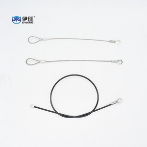 Colgadores de Techo de Acero Inoxidable con Lazo, Cadenas Metálicas de Seguridad con Extremos de Lazo - Product Image 3