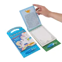 Fabricant OEM Livre de dessin magique avec peinture à l'eau colorée pour enfants pas cher doodle avec stylo à eau