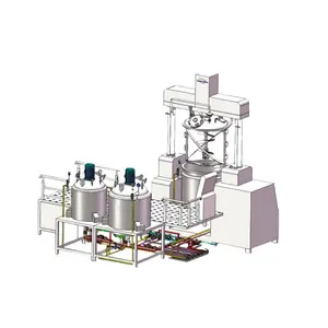 IME-A 100L Mask Body Milk Mixing Equipment Mayonnaise Chocolate Sauce Making Machine Vacuum Homogenizer Emulsifier