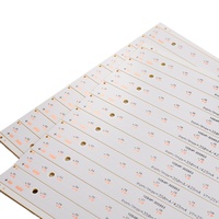 PCB de doble cara de alta calidad con iluminación LED Fabricante chino profesional Aluminio y material de base de FR-4 Serigrafía blanca