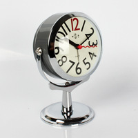 Vente chaude Creative Et À La Mode Réveil Veilleuse Petite Horloge En Métal