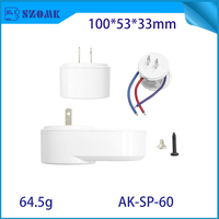 Boîtier de prise intelligente femelle V0 en polycarbonate ignifuge pour cartes de circuits imprimés électroniques polyvalentes standard JPN