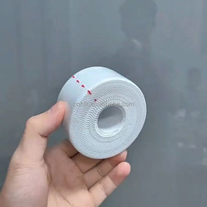 Bande adhésive sportive en coton HLK, ruban de contention rigide en tissu à l'oxyde de zinc, rouleau de ruban adhésif sportif pour la boxe, ruban à l'oxyde de zinc - Product Image 6