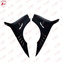 Aile avant en fibre de carbone Z-ART F80 F82 pour BMW M3 M4 2014-2020, aile avant à persiennes en fibre de carbone pour BMW M4 M3 F80 F82