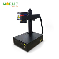 Machine de marquage au laser à fibre Axe de rotation 20w /30w/50w Machine de gravure au laser Métal Portable Mini