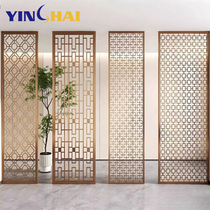 Séparateurs de pièces de luxe Cloisons écran pour diviseur intérieur de maison pour salon Cloisons métalliques Séparations de pièces - Product Image 6