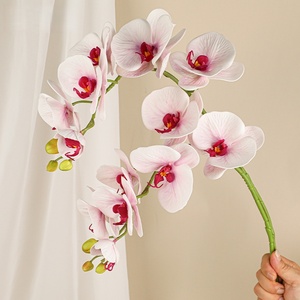 76cm/29.9 inci penjualan terbaik <span class=keywords><strong>Phalaenopsis</strong></span> buatan untuk latar belakang pernikahan & dekorasi pesta, pusat meja restoran Hotel - Product Image 6
