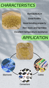 Granulés d'adhésif thermofusible en polyamide écologique ambré pour application LPM (moulage à basse pression) – Colle PA à liaison fiable - Product Image 4