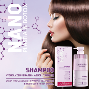 <span class=keywords><strong>Shampoo</strong></span> OEM Superiore all'Acido Ialuronico, Rinfrescante, Illuminante, Nutriente e Rinfrescante per la Cura del Cuoio Capelluto, Adatto a Tutti i Tipi di Capelli - Product Image 3