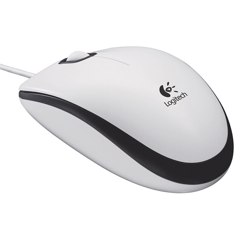 Logitech M100 Mouse - Symmetrical, Wired, and Versatile
