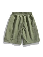 Shorts décontractés extra larges pour hommes, été, nylon fin, respirant, grande taille, fermeture éclair, pour hommes grands et corpulents