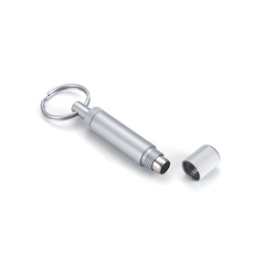 De corte de tabaco accesorios puro golpe Color Mini cortador de puros perforadora Zigarrenlocher puro taladro llavero - Product Image 4
