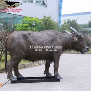 Yüksek simülasyon yaşam boyutu hayvan modeli Animatronic yapay hayvan heykeli - Product Image 5