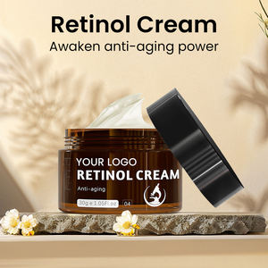 Crema <span class=keywords><strong>facial</strong></span> antiarrugas MULAN, loción de colágeno con retinol para un brillo justo, reduce las líneas finas, regula la secreción de aceite mejora - Product Image 2