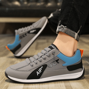 Tendencia de Moda Invierno 2024, Zapatos Deportivos con Cordones Antideslizantes para Hombre, Nueva Colección Primavera-Otoño - Product Image 5