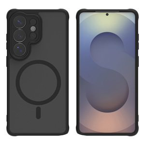 Magnetic Acrylic Lens Protect Drop Proof Mobile Phone Cases For Samsung S26 Black <b>Camera</b> Protection Shockproof - Product Image 5