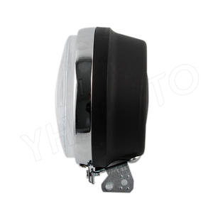 Faro Delantero Redondo Halógeno de Cristal Transparente YHMOTO para Simson S50 S51 S70 - Product Image 4