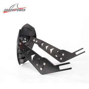 de acero Universal guardia Splash guardabarros trasero guardabarros de Rueda trasera para Harley David - Product Image 3