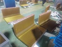 Bobina Evaporadora de Tubo de Cobre con Revestimiento Hidrófilo Anticorrosivo para Aire Acondicionado Split de Pared