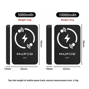 <span class=keywords><strong>Power</strong></span> <span class=keywords><strong>Bank</strong></span> Magnetico Wireless da 10000mAh, Caricabatterie Rapido da 20W per Telefono Cellulare, Batteria Esterna Personalizzata da 5000/10000mAh per iPhone - Product Image 5