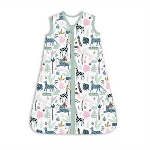 Couverture portable en coton pour bébé, gigoteuse sans manches avec fermeture éclair pour garçons et filles - Product Image 2