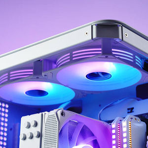 Ventilador SAMA Infinite ARGB <span class=keywords><strong>UNI</strong></span> para PC Gaming con Rodamiento Blindado de Cobre, Ventiladores de Refrigeración de Bajo Ruido - Product Image 5