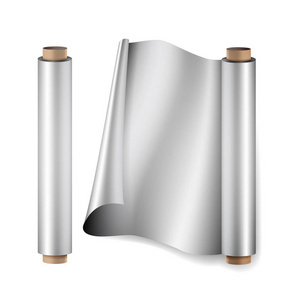 Customized Small Roll 9/20 Microns Coated Food Grade Soft Temper Silver 8011 8006 Alloy Aluminum <b>Foil</b> <b>Kitchen</b> Use Wooden - Product Image 6