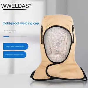 Wits 23-7711หมวกกันหนาวกันไฟฟ้าสถิตย์, ผ้าคลุมไหล่กันไฟสุนัขจิ้งจอกฤดูหนาวพร้อมหมวกกำมะหยี่ให้ความอบอุ่นแบบมีฮู้ดสไตล์แจ็คเก็ต - Product Image 5