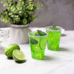 2500 Pack 7 oz Durable Clear Plastic Disposable <b>Cups</b> for Picnic Travel <b>Halloween</b> Christmas Party & Events - Product Image 4