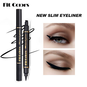 <span class=keywords><strong>Eyeliner</strong></span> 2 en 1 Pro, Tampon <span class=keywords><strong>Eyeliner</strong></span> Ailé Maquillage Waterproof, Crayon <span class=keywords><strong>Eyeliner</strong></span> Liquide Noir - Product Image 5