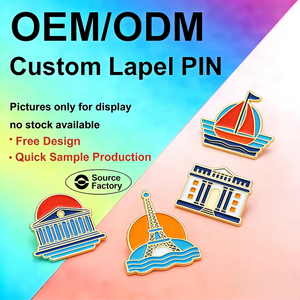 Vendite dirette in fabbrica di distintivo squisito, spilla di animazione personalizzata, spille in metallo smaltato con logo personalizzato - Product Image 2