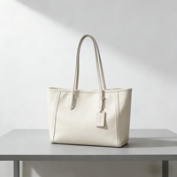 Bolso de Mano de Cuero Genuino Personalizado de Fábrica para Mujer, Bolso de Hombro de PU a la Moda para Damas