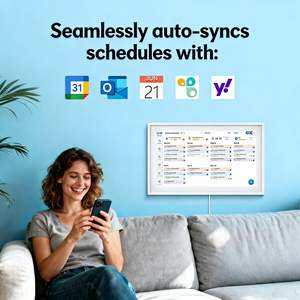 Calendrier numérique Écran tactile 10,1 pouces Affichage intelligent Android OS, Calendrier numérique et cadre <span class=keywords><strong>photo</strong></span> - Product Image 2