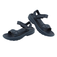 Sandales d'été pour hommes, légères et respirantes, style décontracté, design tendance, pour la plage, à bout ouvert, confortables, OEM.