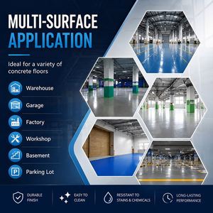 Wholesale Water-Based Epoxy Resin Floor <b>Paint</b> High Strength Environmental Friendly Smooth Surface Liquid Coating Resina Epoxica - Product Image 6