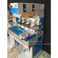 Machine de tampographie 4 couleurs avec navette pneumatique EP4S-150T à 4 positions
