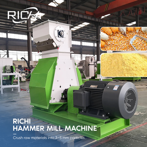 Broyeur à marteaux pour aliments animaux RICHI - Broyeur à marteaux multifonctionnel pour aliments pour bétail - Product Image 1